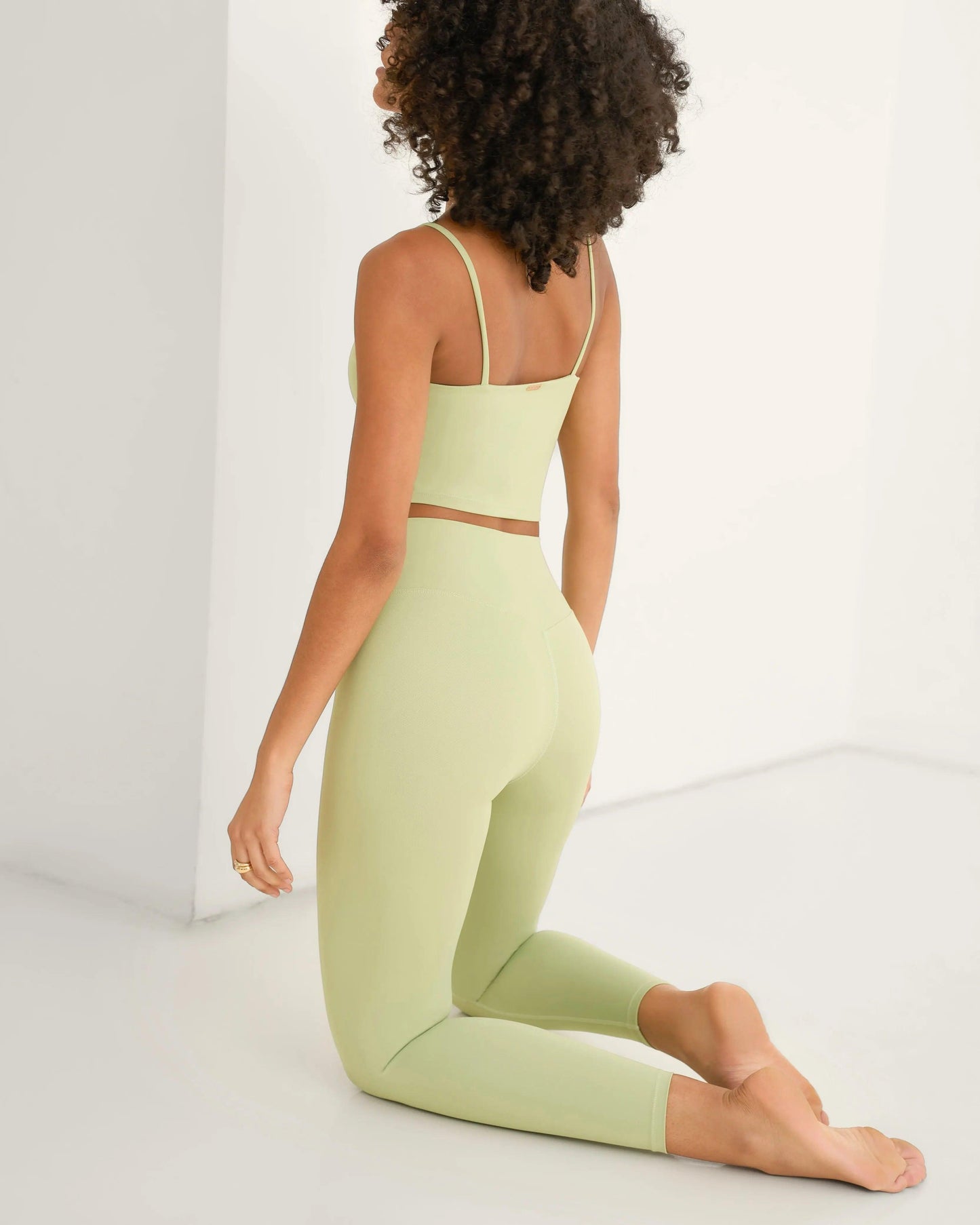 Brielle Leggings - Mint - Amadawear.ae