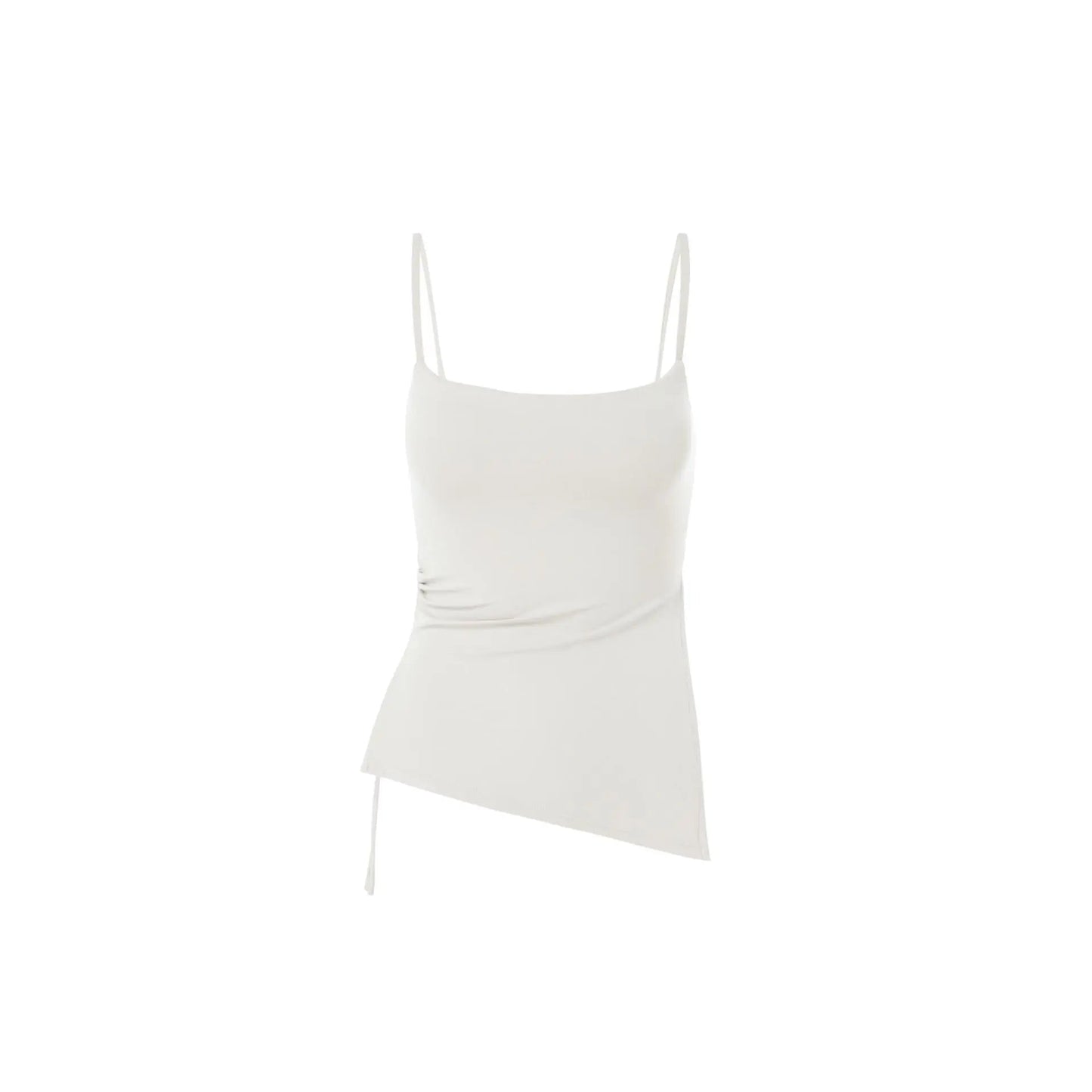 Mira Asymmetric Top - Ivory AMADAWEAR