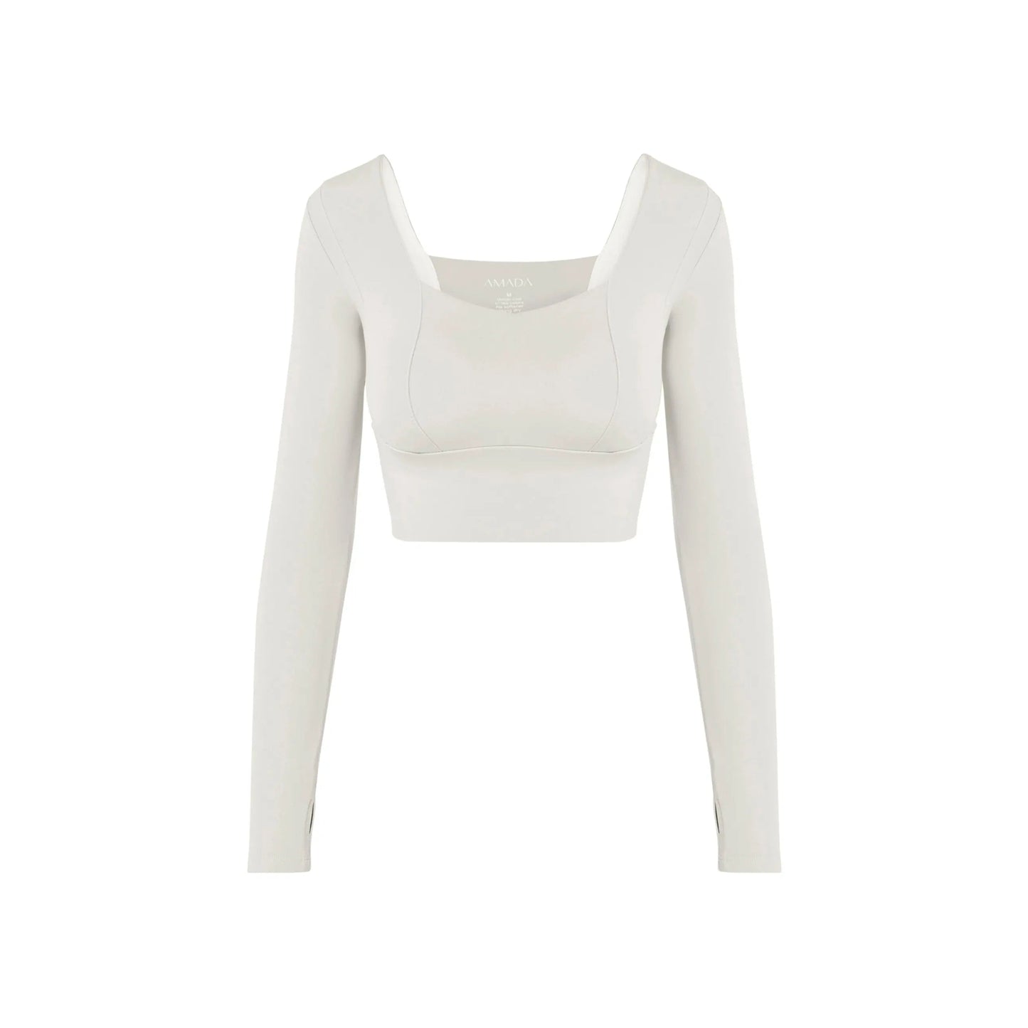 Uela Long Sleeve Top - Ivory AMADAWEAR