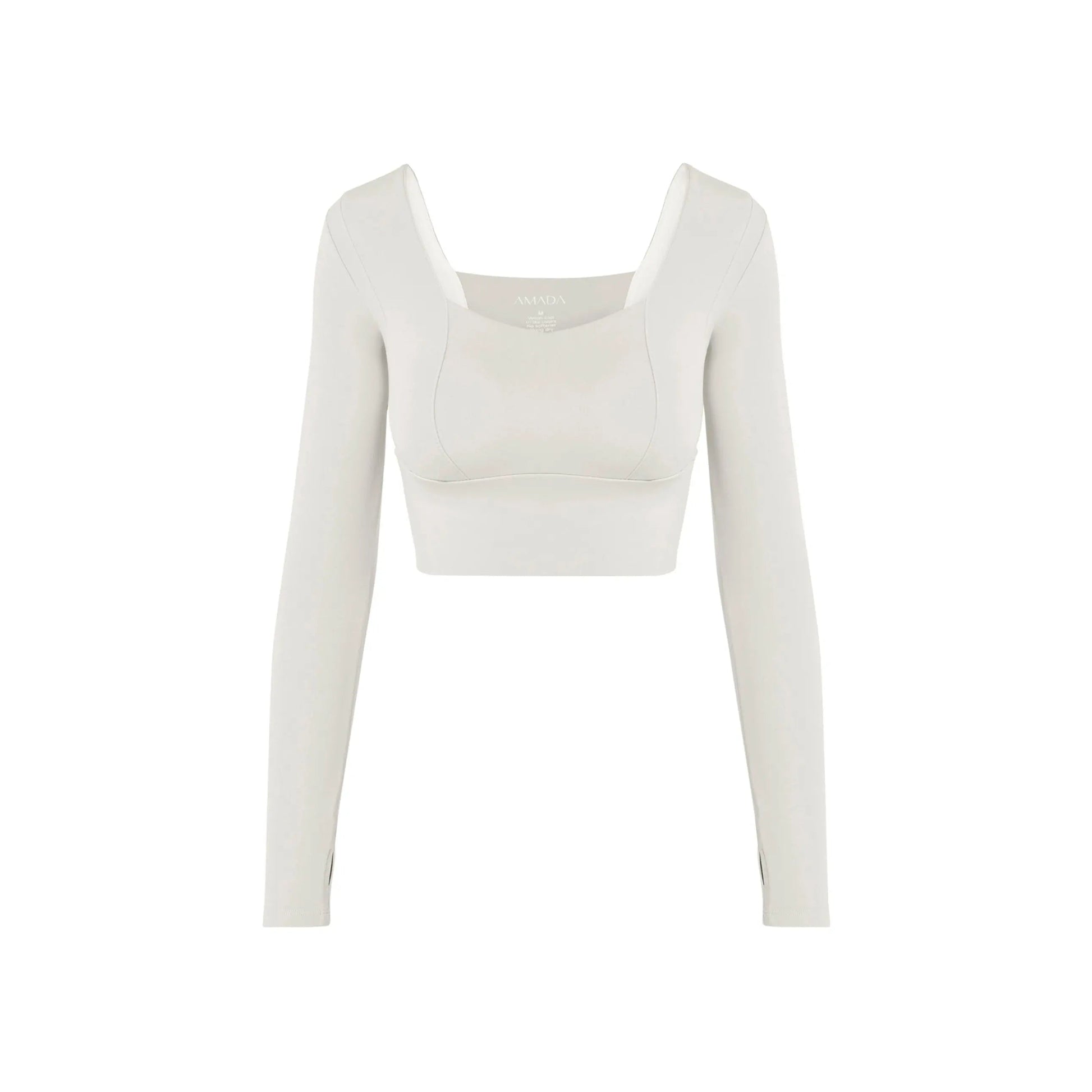 Uela Long Sleeve Top - Ivory AMADAWEAR